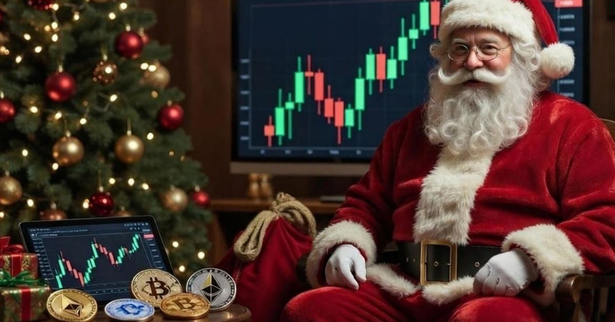 Kryptowaluty przegapiły rajd Świętego Mikołaja w 2025 roku