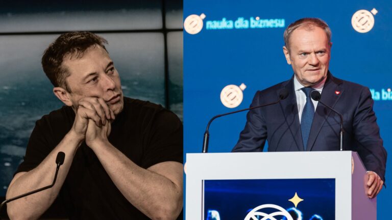 Elon Musk i Donald Tusk