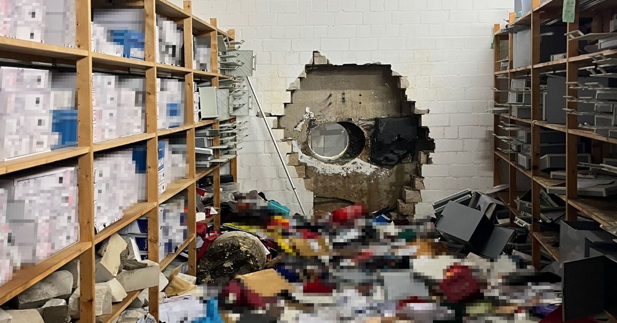 Filmowy napad w Niemczech. Złodzieje wydrążyli tunel i opróżnili skarbiec na miliony