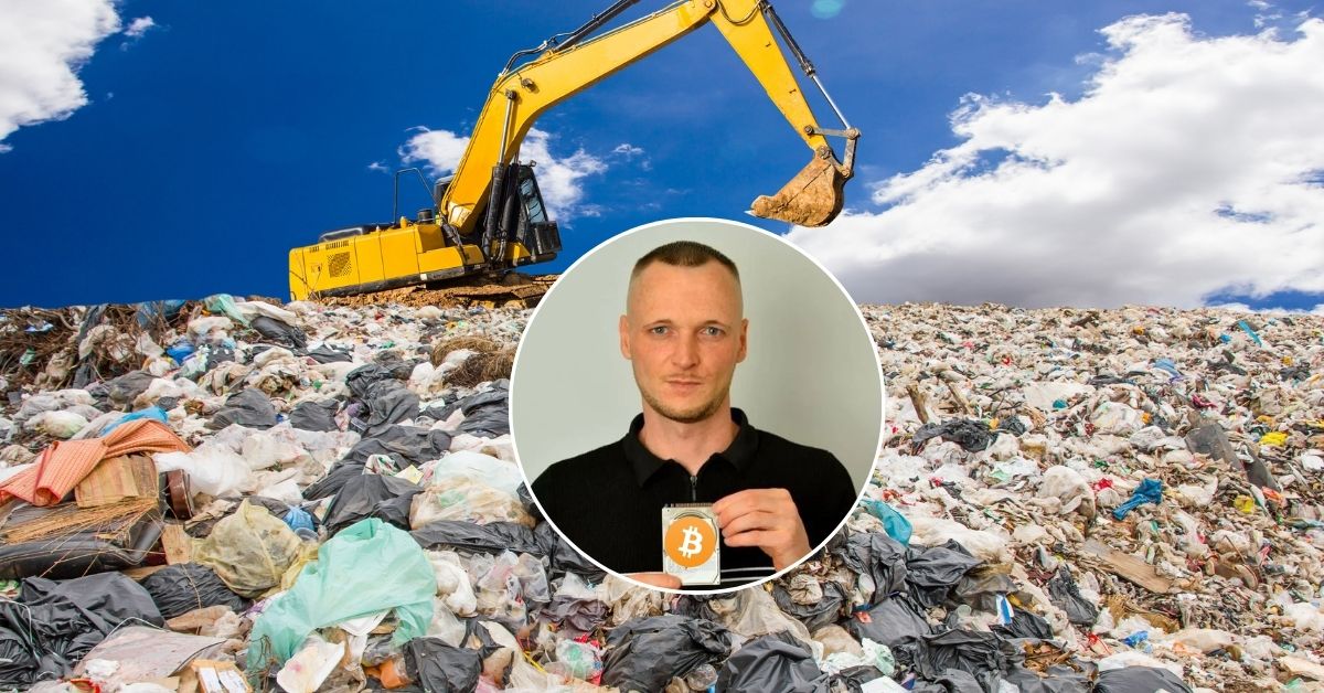 James Howells kończy poszukiwanie zagubionego dysku z 8000 Bitcoinami James Howells