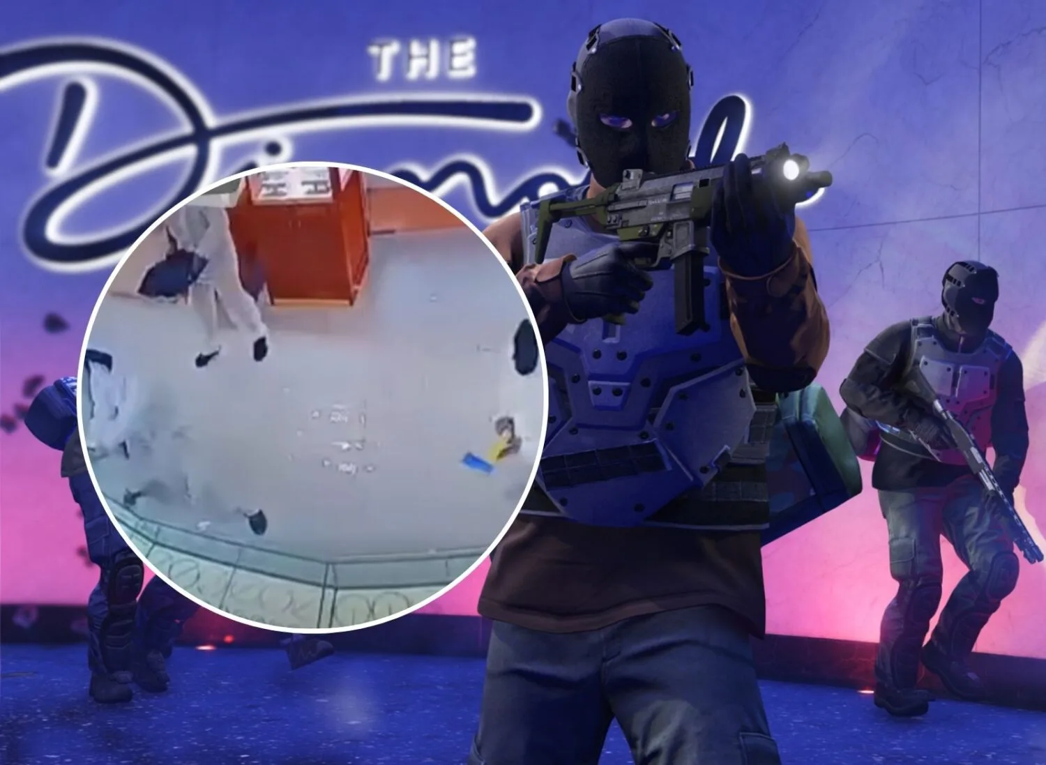 Napad na jubilera w Bratysławie. Rzeczywistość naśladuje grę, podobieństwa do GTA Online