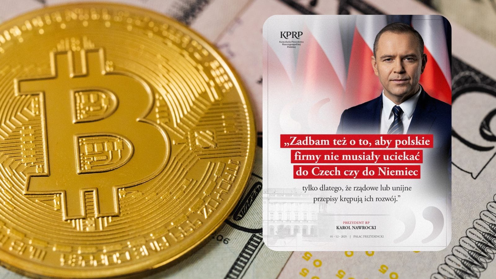 Prezydent Nawrocki weto kryptowaluty