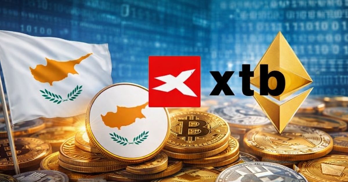 XTB uzyskuje autoryzację na Cyprze do handlu spot kryptowalutami