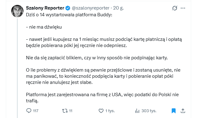 Fani Buddy w natarciu: „Gdzie linki do wycieków CSI TV?”. Kulisy problematycznego startu platformy