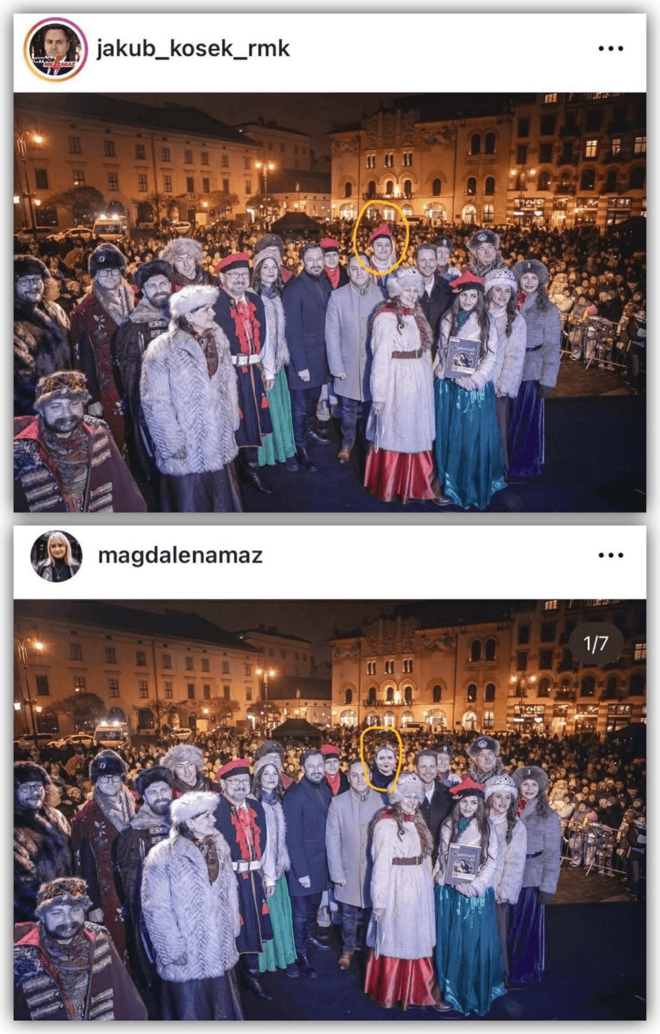 Skandal w Krakowie: Radna KO „dokleiła” się do zdjęcia z Trzaskowskim i Miszalskim Instagram