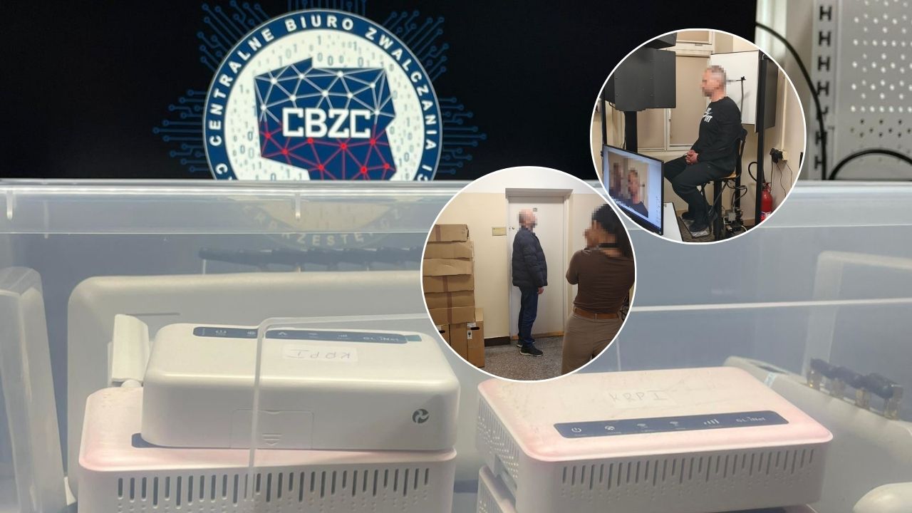 Hakerski arsenał w centrum Warszawy. Policja zatrzymała trzech obywateli Ukrainy [ZDJĘCIA]