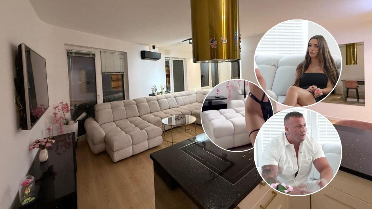 Denis Załęcki i Sandra sprzedają mieszkanie. W cenie słynna kanapa do nagrywania filmów dla dorosłych Sandra, Denis i kanapa