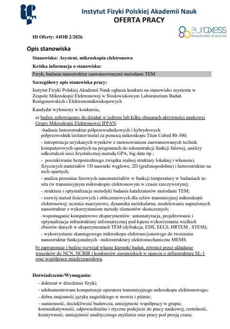 Doktor fizyki za najniższą krajową – Instytut Fizyki PAN pokazuje, ile naprawdę warta jest nauka w Polsce