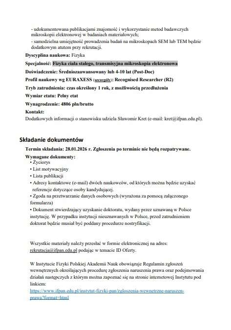 Doktor fizyki za najniższą krajową – Instytut Fizyki PAN pokazuje, ile naprawdę warta jest nauka w Polsce