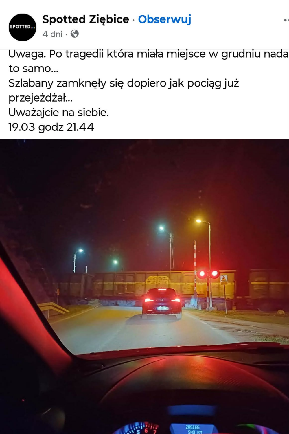 Ziębice: Rogatki nadal nie działają po 3 miesiącach po tragedii młodej pary!