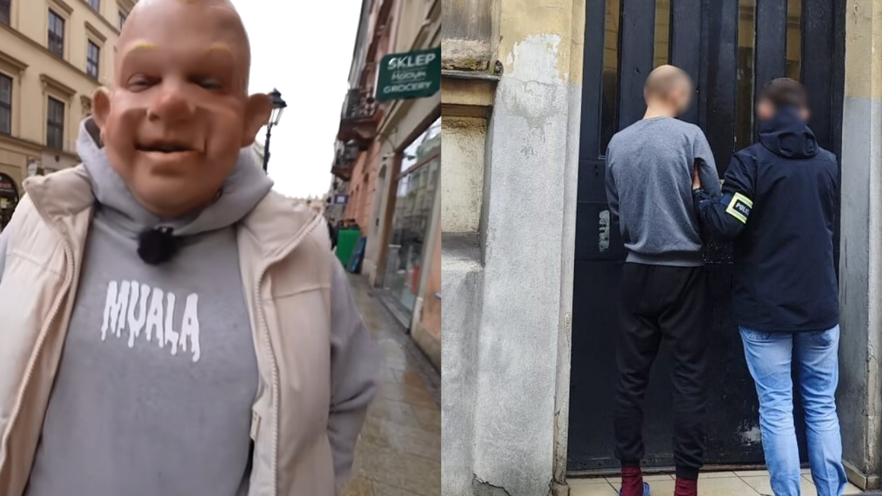 Groził nożem ekipie Książulo w Krakowie 31 letni Ukrainiec zatrzymany a policja wnioskuje o deportację (2)