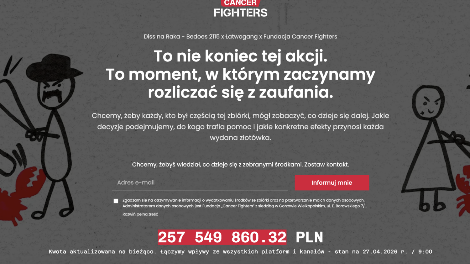 Oslagang and Bedoes 2115 released a touching statement after a record stream. "We do not accept awards or congratulations"