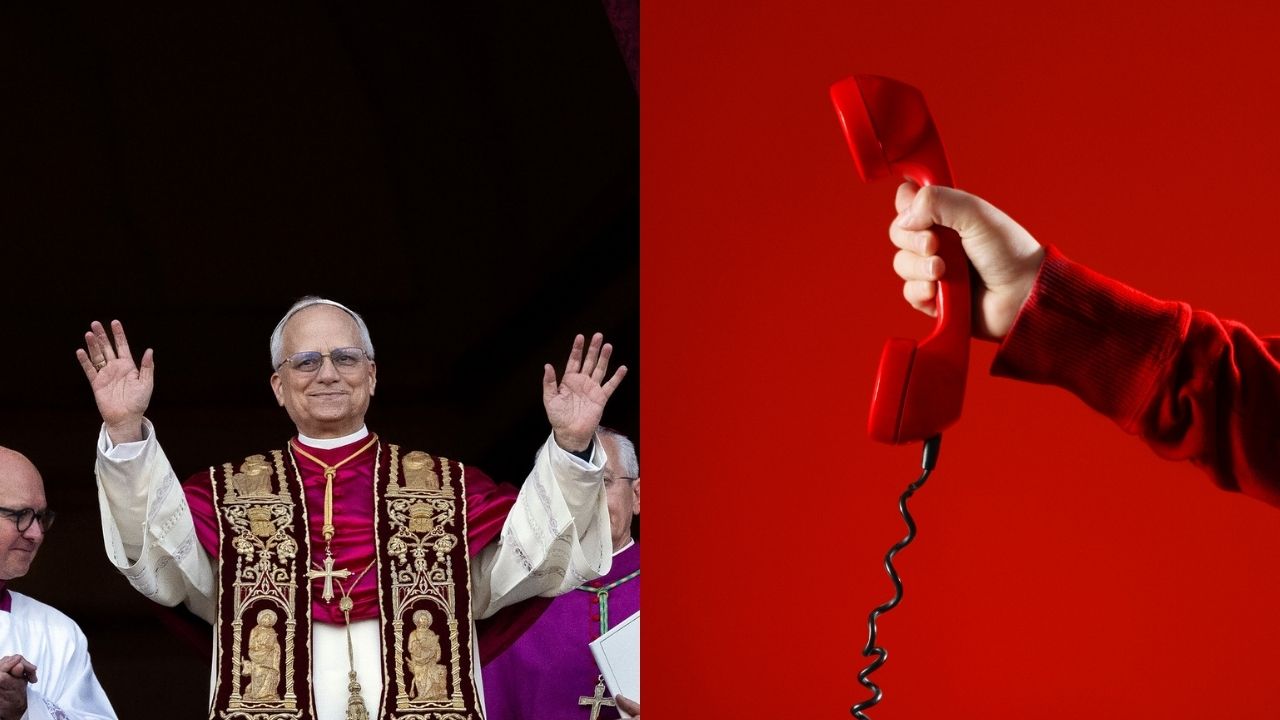 Papież Telefon Leon XIV