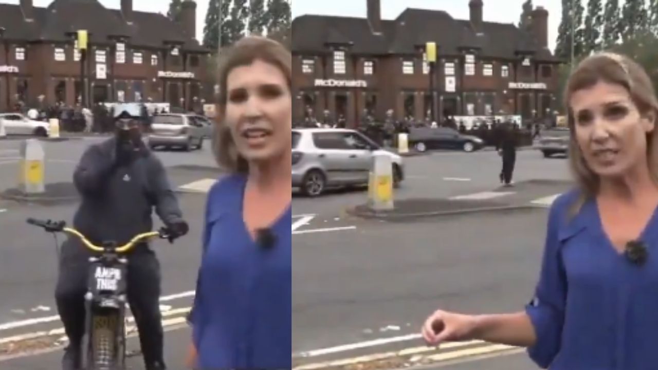 Szokujące nagranie z ataku na dziennikarzy Sky News w UK