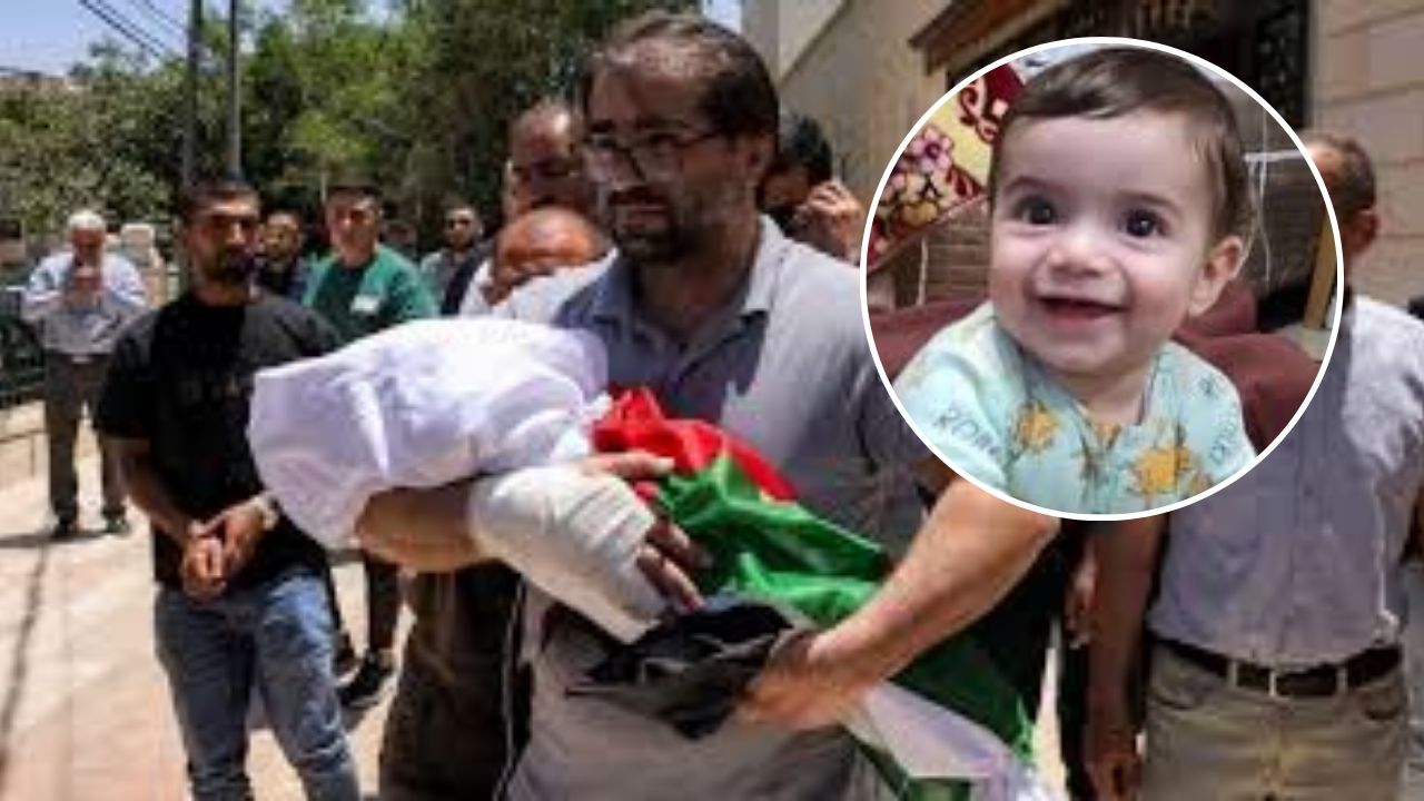 Israeli soldier shot a seven-month-old Palestinian child in front of his family