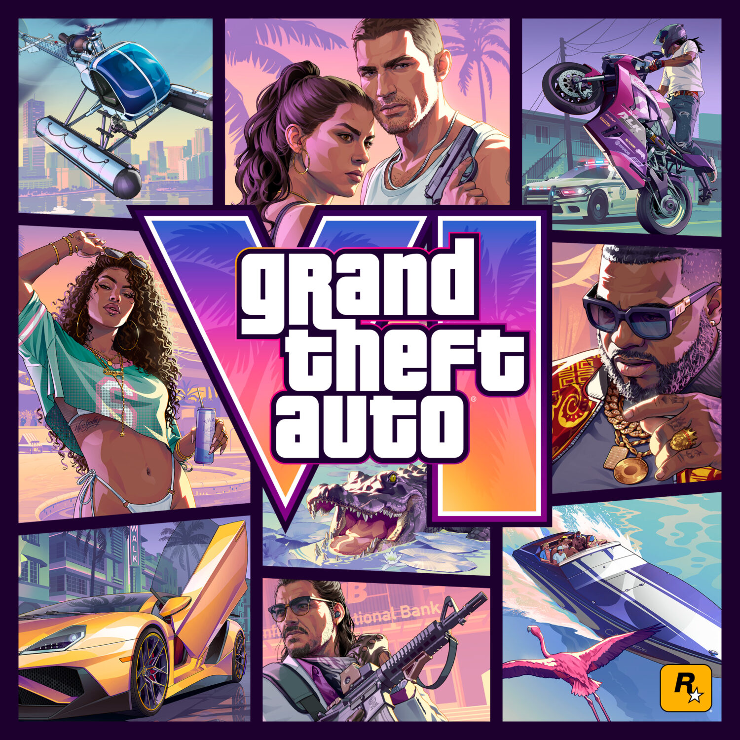 GTA 6 oficjalna okładka fot. Rockstar Games