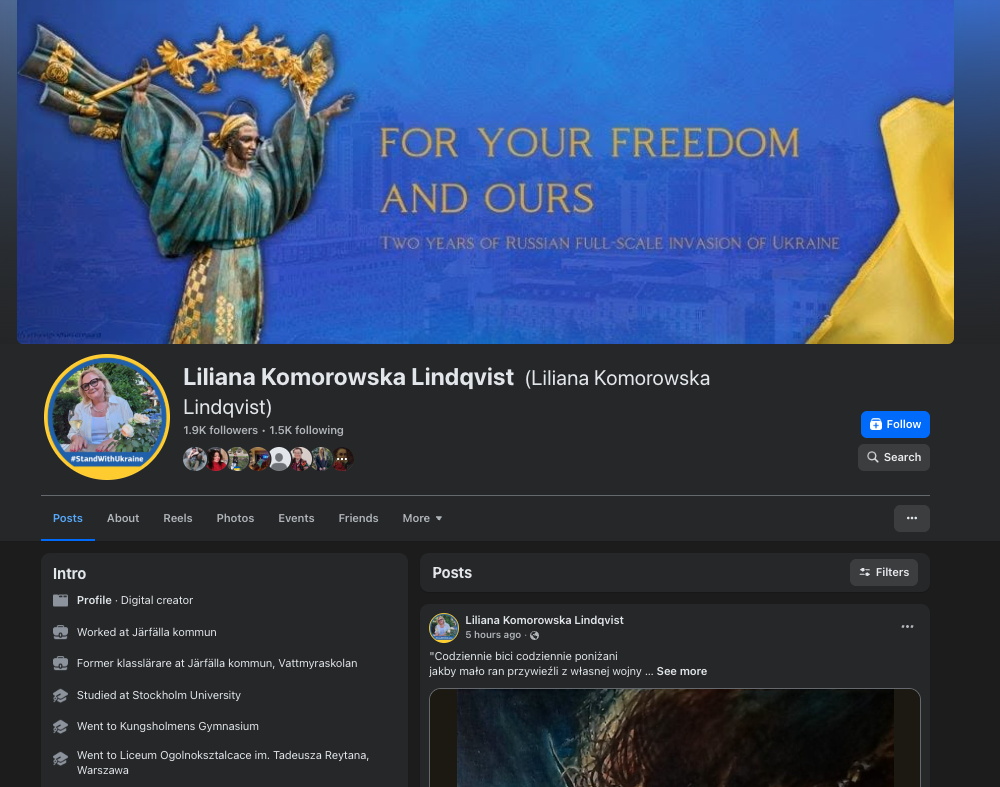 fb Liliana Komorowska
